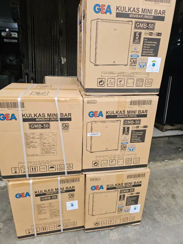 Jual kulkas mini Gea 50 bisa kredit cicil