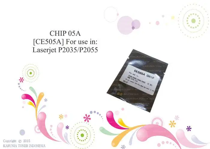 CHIP 05A [CE505A] FOR USE IN LASERJET P2035/P2055 Berkualitas
