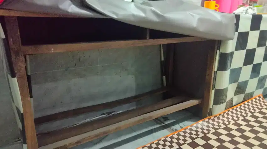 Meja Kayu Ex sekolah