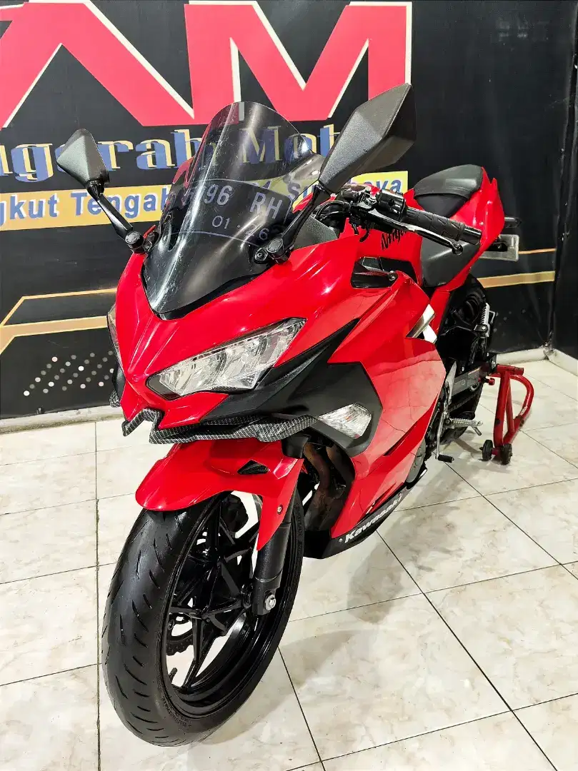 All-New Ninja 250cc red glossy reg.2021 mewah.Anugerah motor rungkut