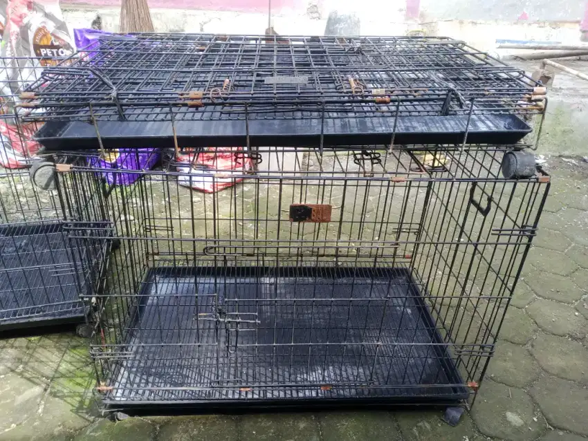 Kandang bekas ukuran 90 cm merk Global