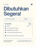 LOWONGAN PEKERJAAN