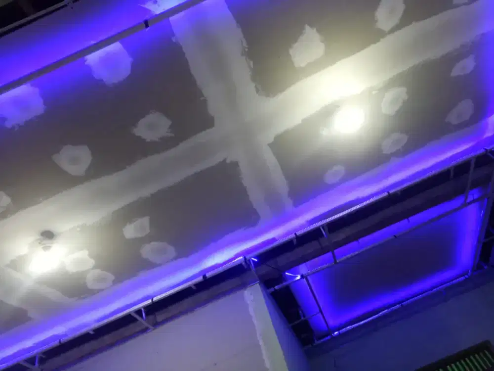 Plafon,partisi gypsum,pvc dan grc