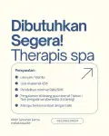 Lowongan terapis spa