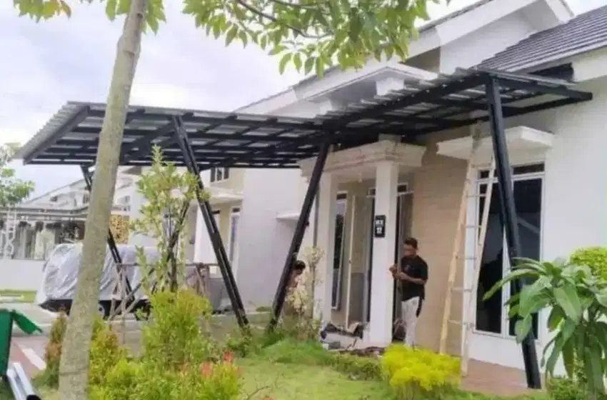 KANOPI BAJA RINGAN, HOLLO, PLAFON PVC