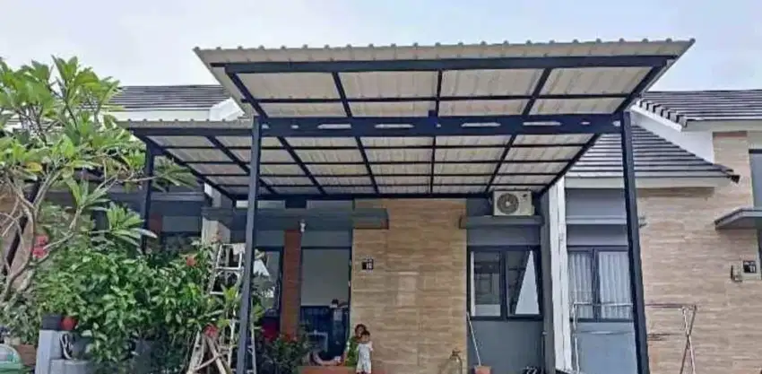 KANOPI BAJA RINGAN, HOLLO, PLAFON PVC