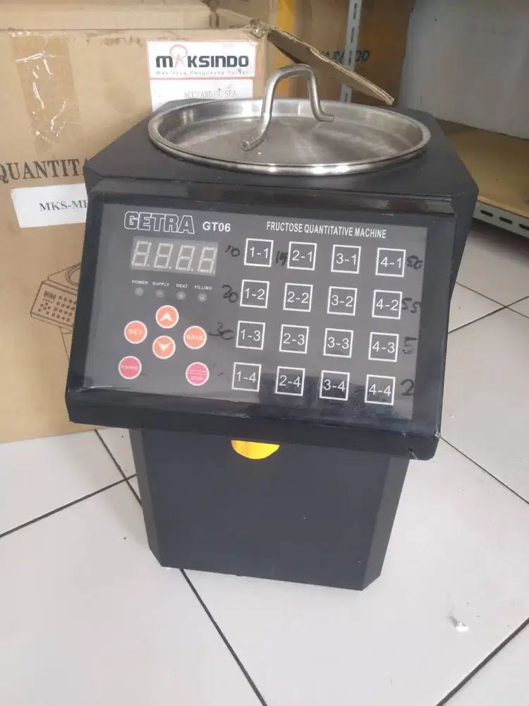 DISPENSER FRUCTOSE GETRA GT06 KONDISI BAGUS GETRA SYRUP DISPENSER