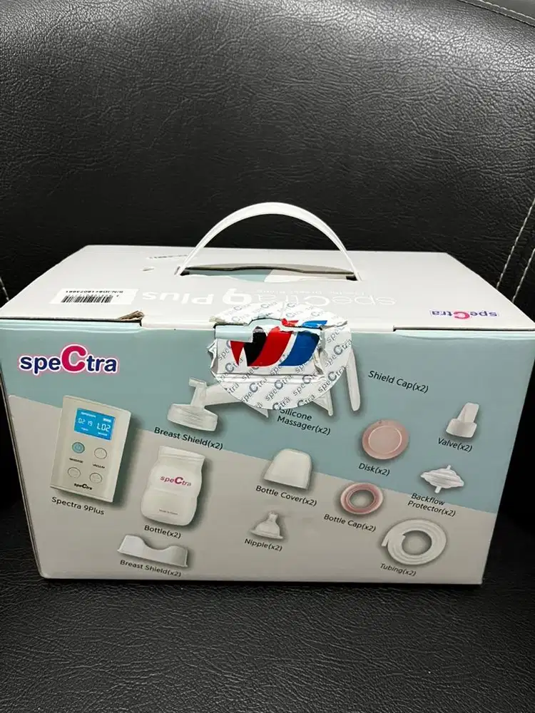 Pompa ASI Spectra 9plus + handsfree lengkap kecuali botol susu