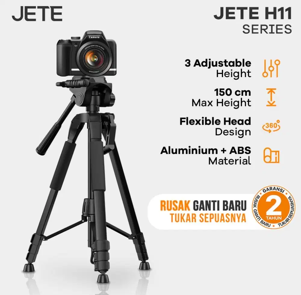 TRIPOD JETE H11 Series