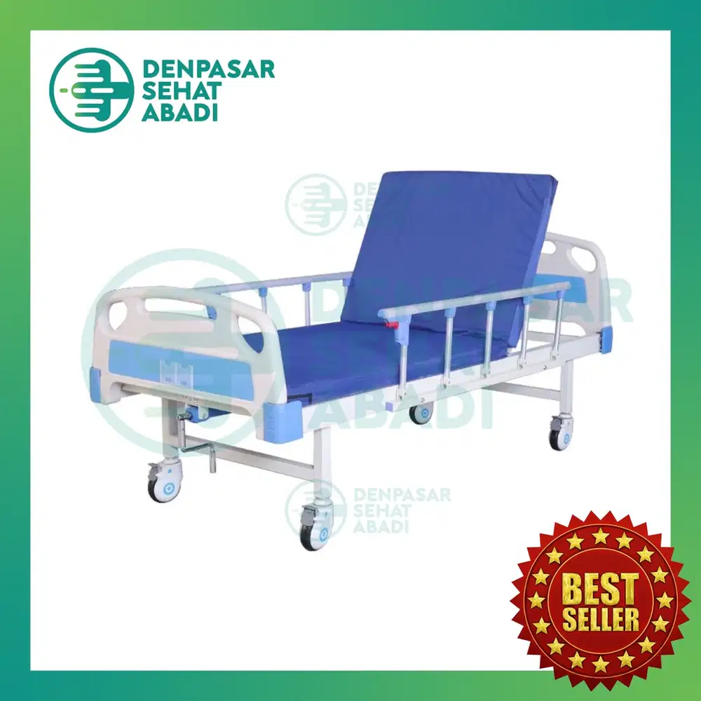 SEWA BED RANJANG PASIEN MANUAL RUMAH SAKIT DENPASAR 1 2 3 CRANK