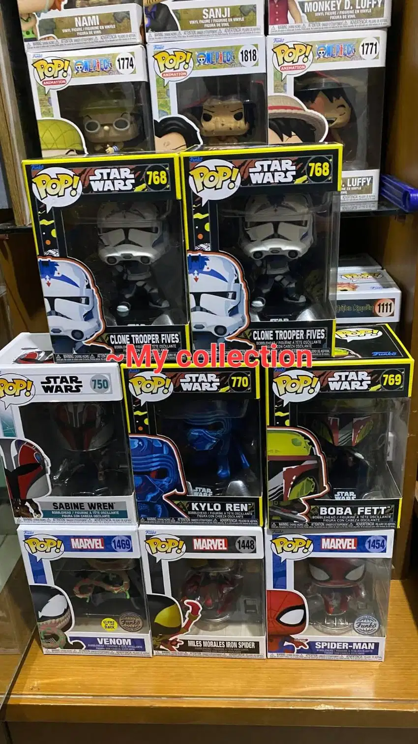 Mainan action figure Starwars One piece dragon ball sonic deadpool