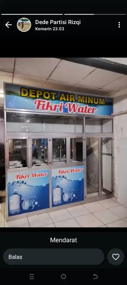 Depot air minum isi ulang mineral & Ro