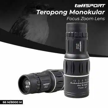 Prime Teropong Monokular Focus Zoom Lens 66M/8000M