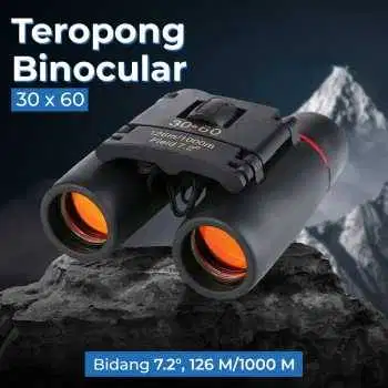 Top Telescope Teropong Binoculars HD 30x60 126M/1000M