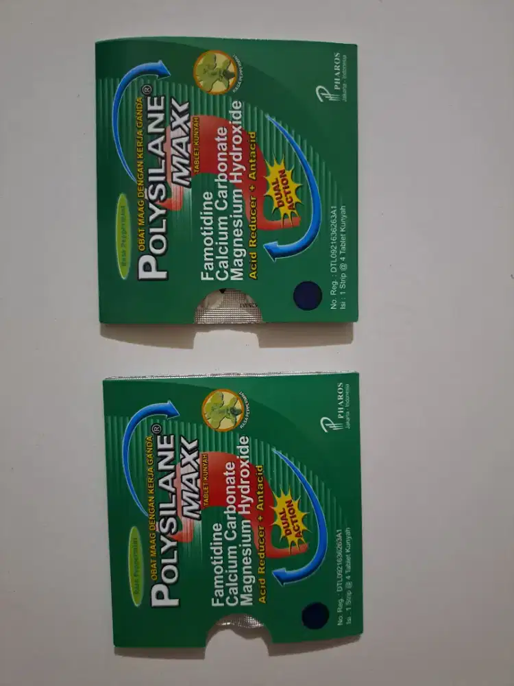 Polysilane Max obat maag dengan kerja ganda.