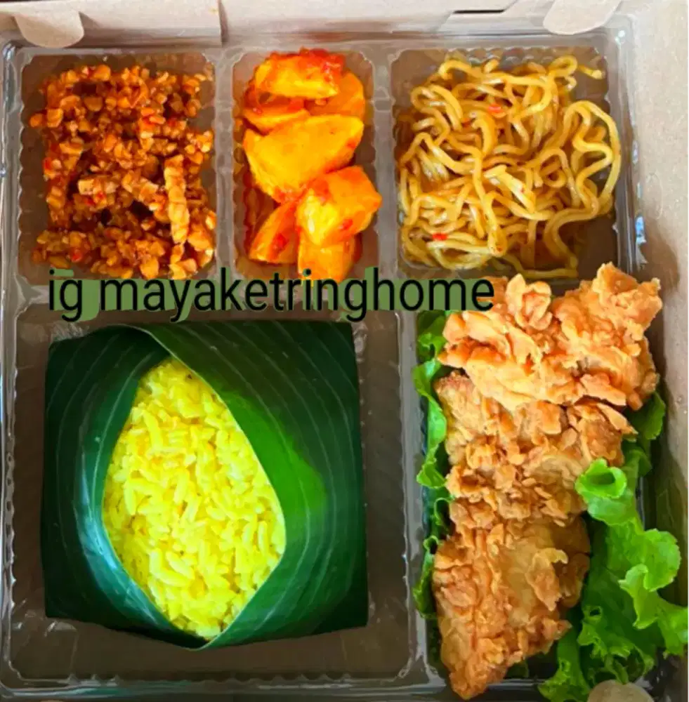 Kami menyediakan berbagai macam nasi kotak