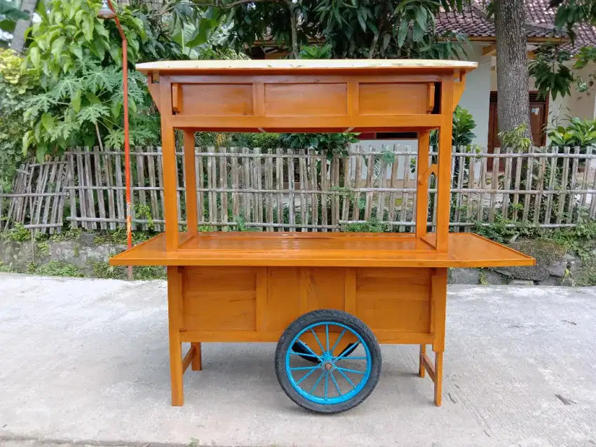 Gerobak Angkringan, Bakso, Mie Ayam, PeceL, Bubur, Sate,Roti Bakar dlL