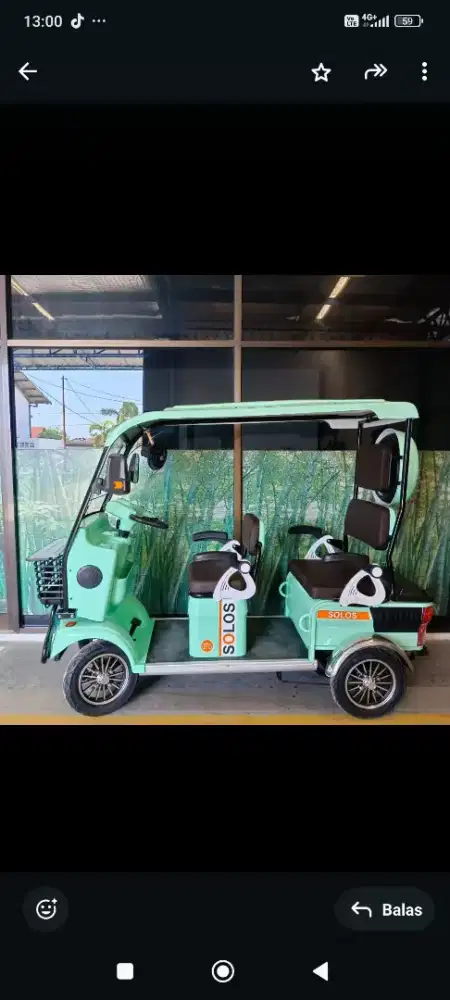 Sepeda listrik roda 4