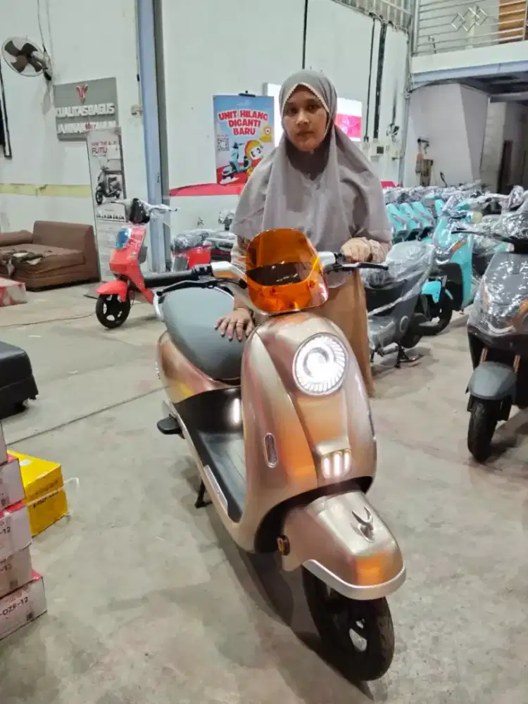 Sepeda listrik uwinfly T65 lithium