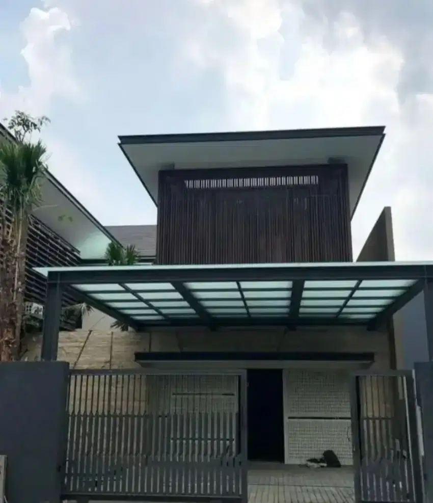 Canopy atap kaca 106