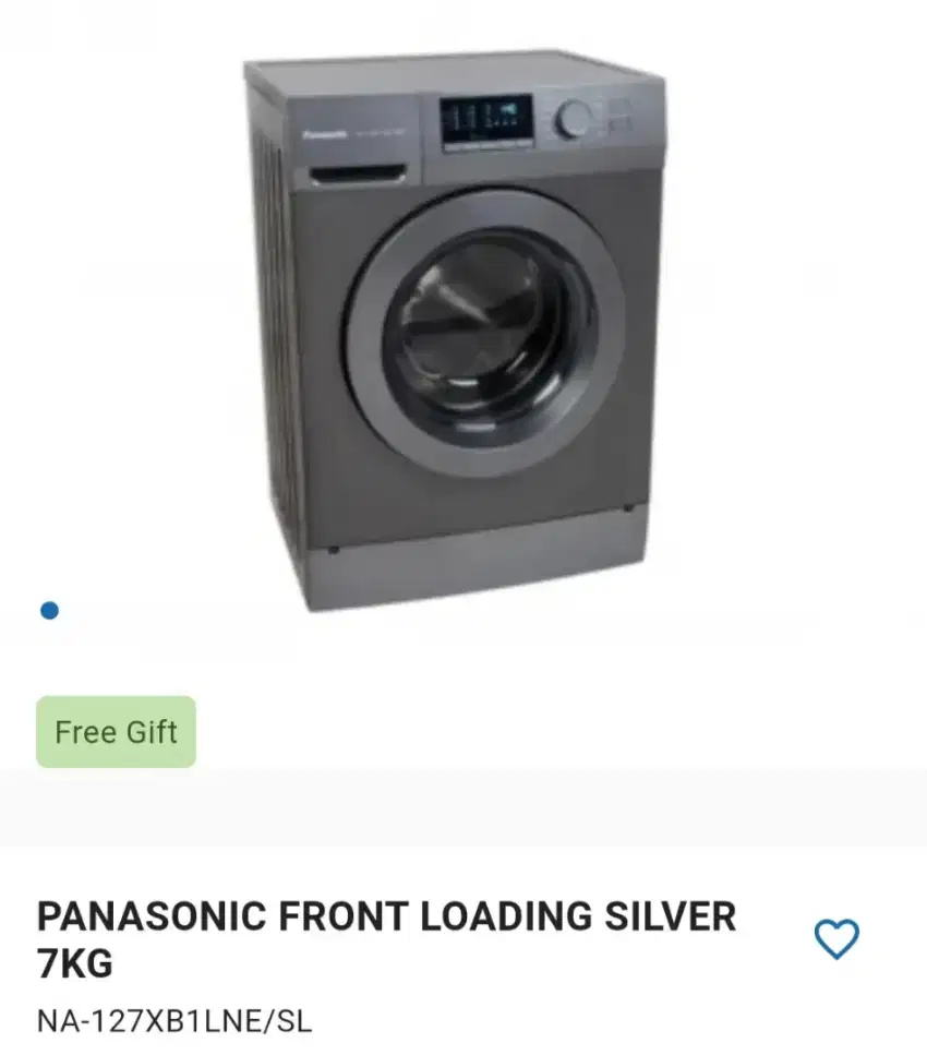 Panasonic front loading