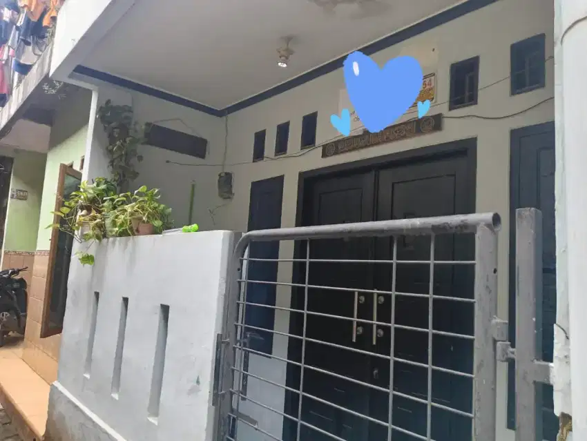 Rumah second dijual 45m²(170jt)akses motor Cimanggis Depok