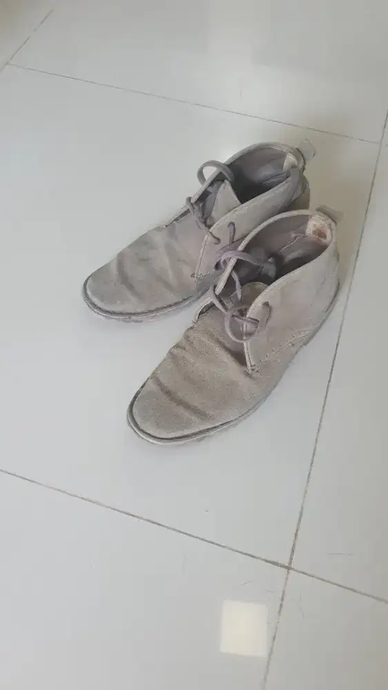 Sepatu boots kulit lacoste size 41 original / leather shoes dr martens