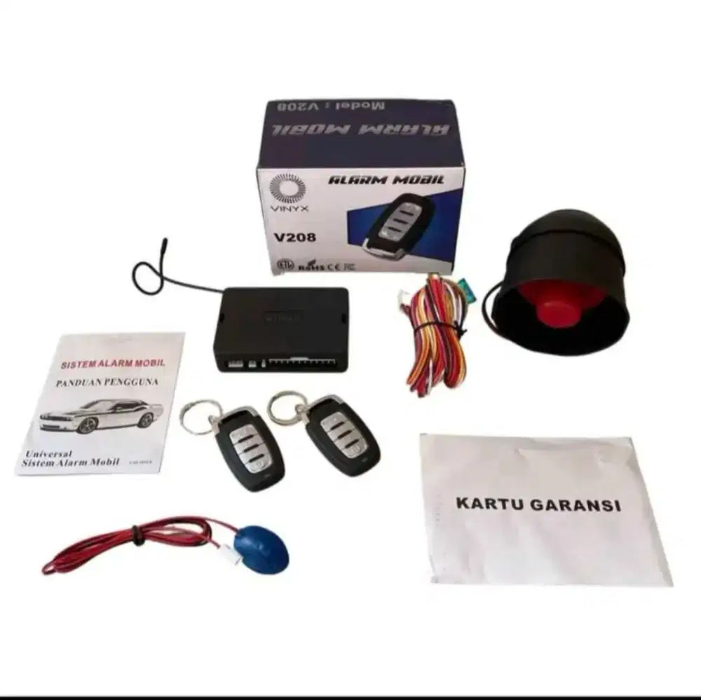 Alarm Mobil Premium Vinyx V208 Universal Grade A+