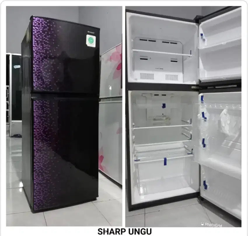 Kulkas sharp 2 pintu