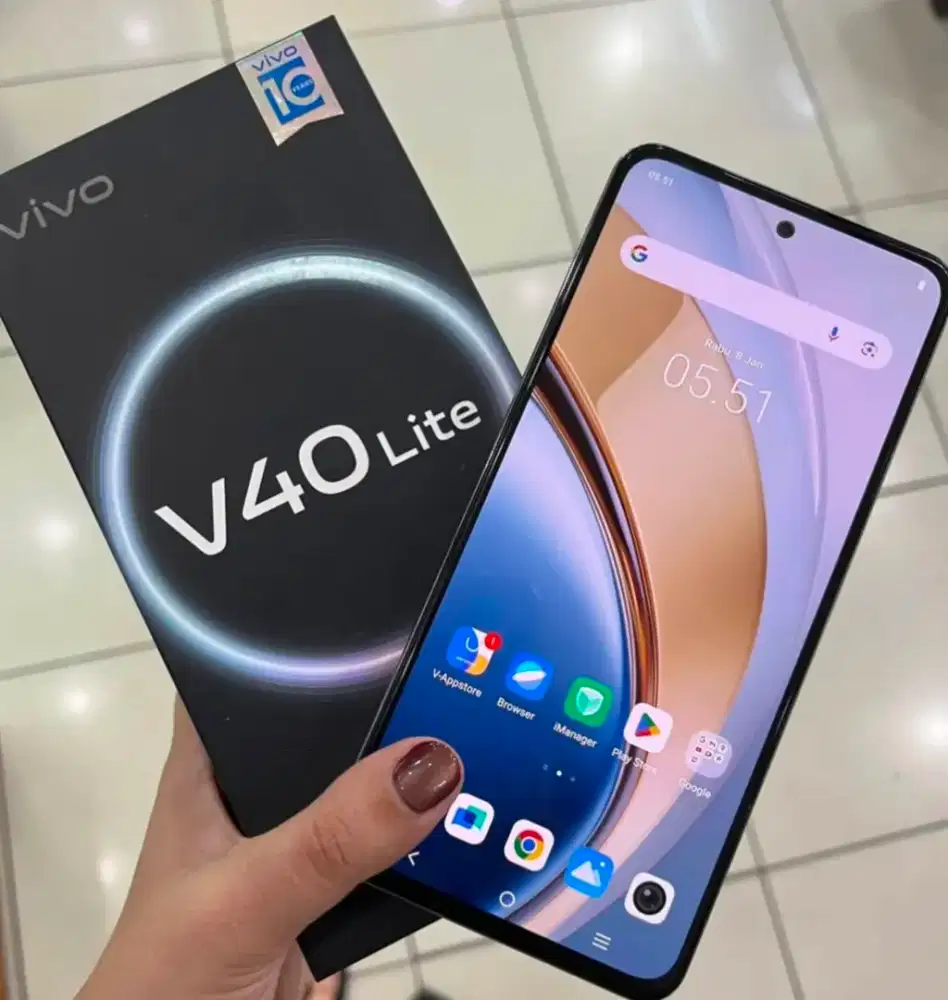 Vivo v40 lite fullset 8/128