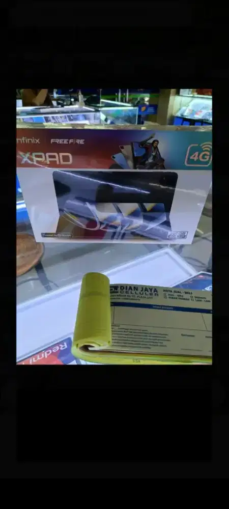 Tablet infinix XPAD 256gb helio g99 LTE sinyal 4G