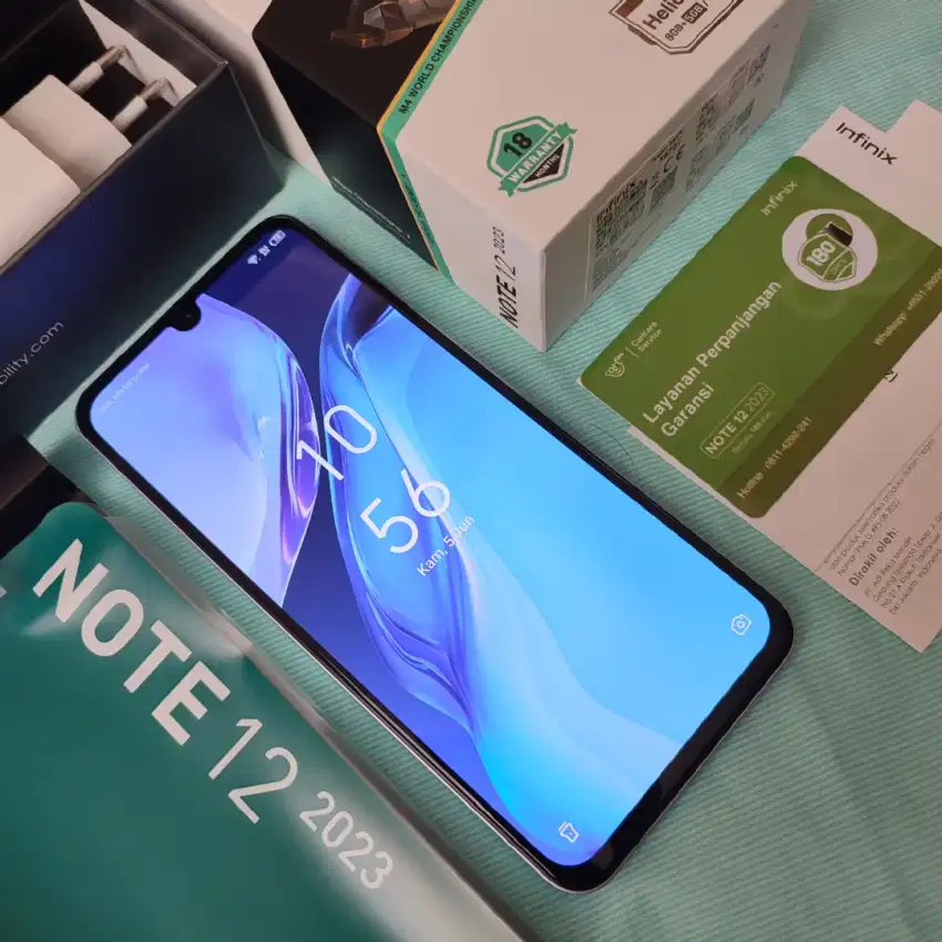 Infinix Note 12 2023 8/128 Resmi Fullset