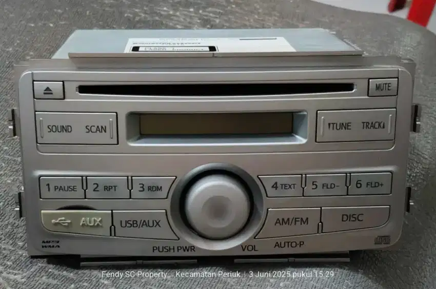 Audio mobil copotan agya