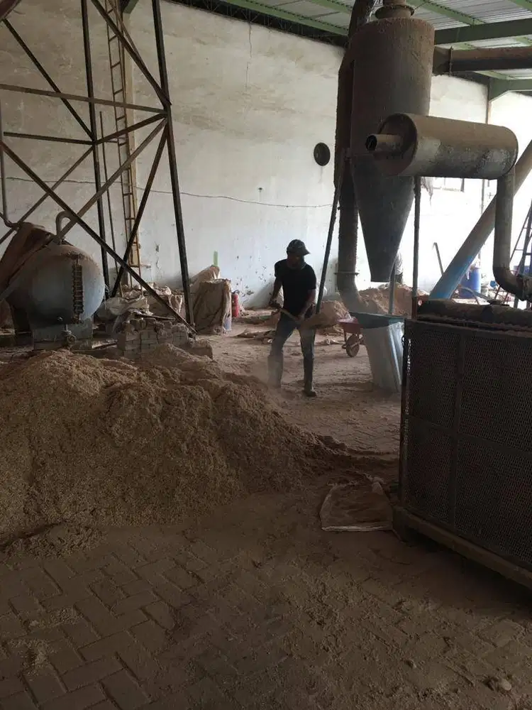 DIJUAL COMPLETE SET OF WOOD PELLET PRODUCTION LINE MESIN PELET KAYU3