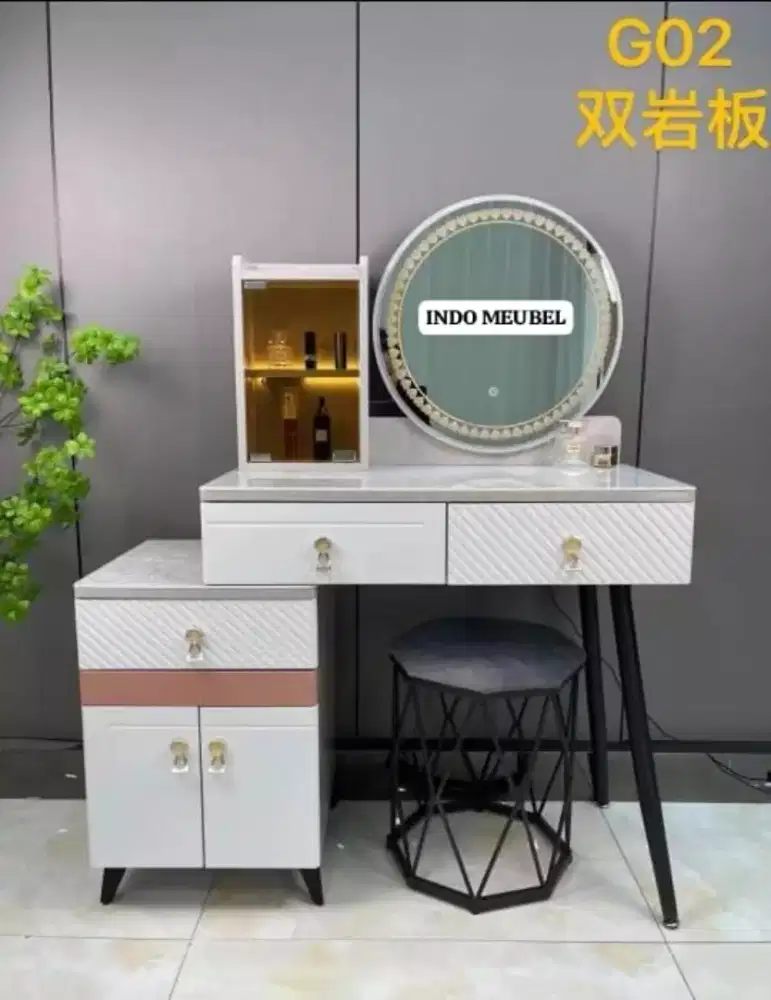 MEJA RIAS IMPORT , LAMPU LED, NEW MODERN KEKINIAN