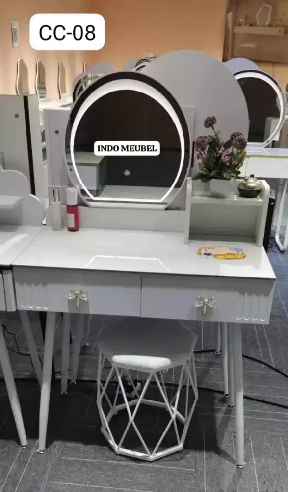 MEJA RIAS IMPORT MINIMALIS LAMPU LED NEW MODERN KEKINIAN