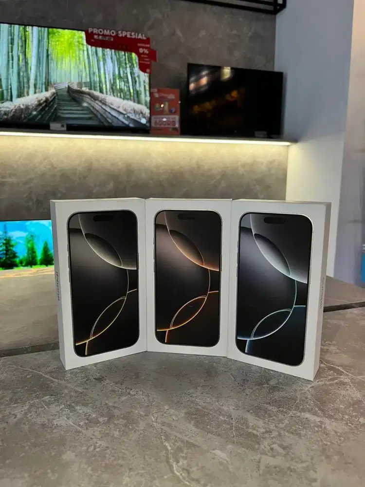 PROMO IPHONE 16 pro 256Gb Cash / creditnya bisa cukup ktp aja