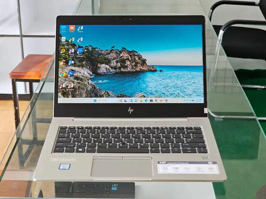 HP ELITEBOOK 830 G6 intl Core i5 Ram 16 GB Lampu Keyboard nyala perfor