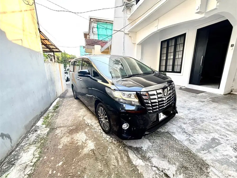 Alphard Hitam Murah 2016/2017 istimewa