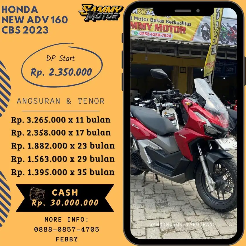 NEW ADV 160 CBS 2023