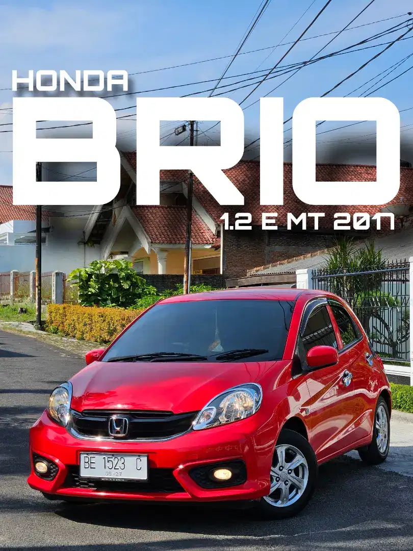 Honda brio 2017 E ckd manual istimewa jual cepat yuk dp ceper