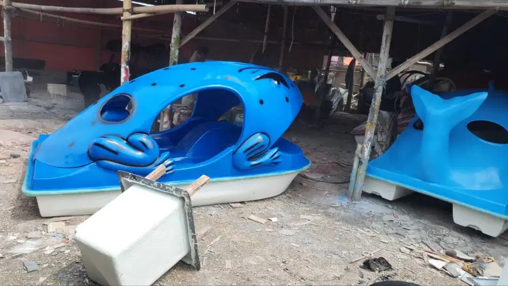 sepeda air gowes katak gowes unik,gowes manual ready.