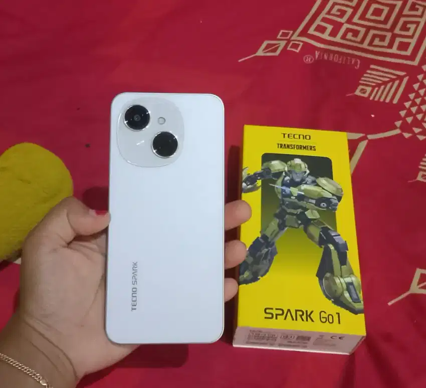 Tecno spark go 1 ram 4+4/128 fullset full ORI mulus!