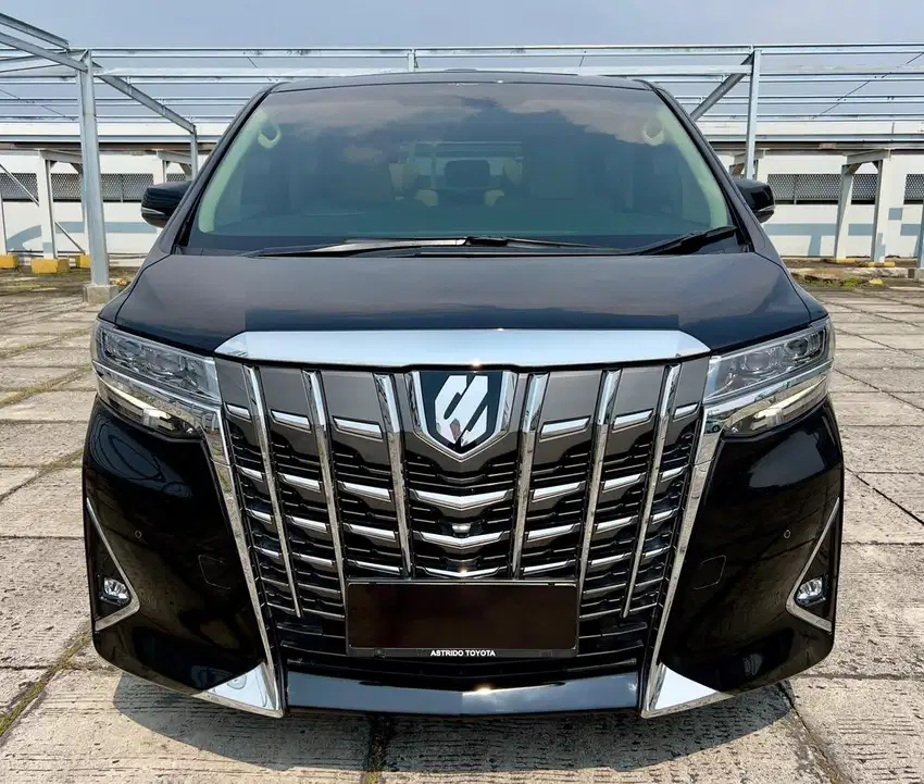 [LOW KM 42.000] TOYOTA ALPHARD G ATPM 2018 HITAM ISTIMEWA TT 2019 SC
