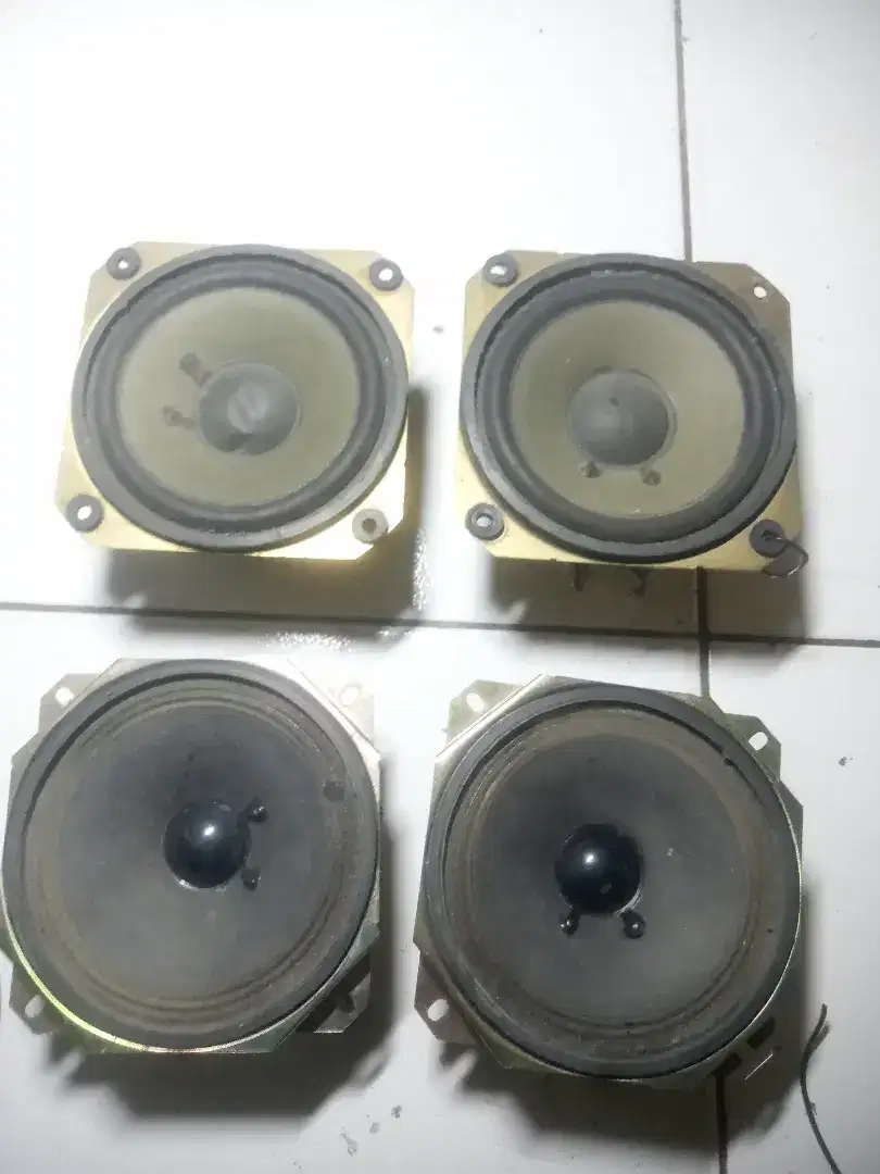 Speaker 4inch cabutan ori polytron dan sharp