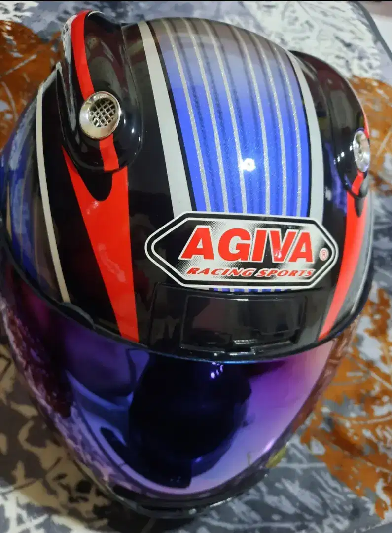 Dijual helm scd fullface agiva racing dan yamaha