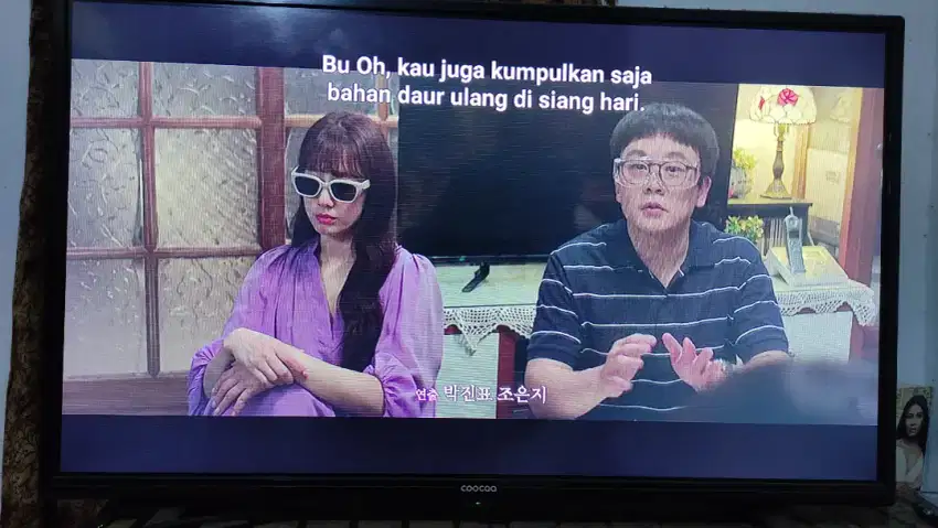 TV digital bukan smartv 32 coocaa + xiaomi mistick android