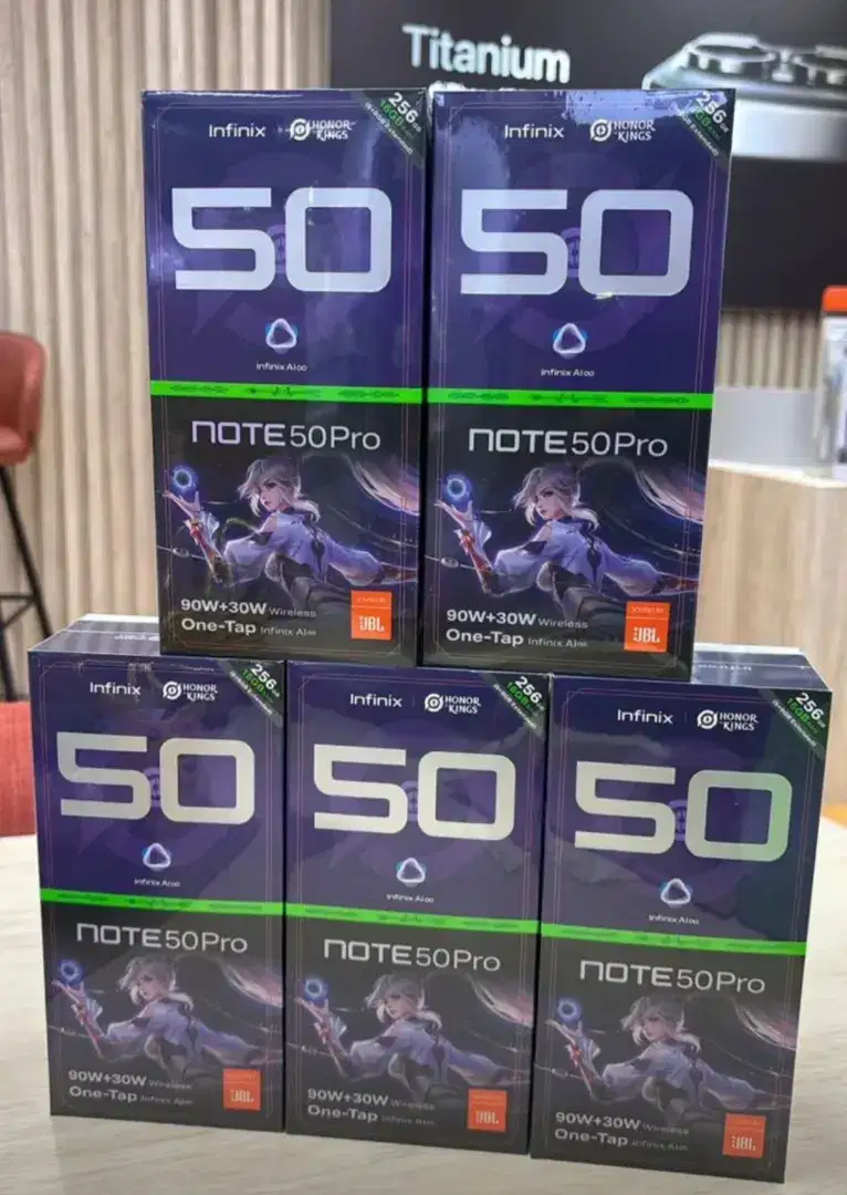 INFINIX NOTE 50 PRO NFC 8/256GB GARANSI RESMI