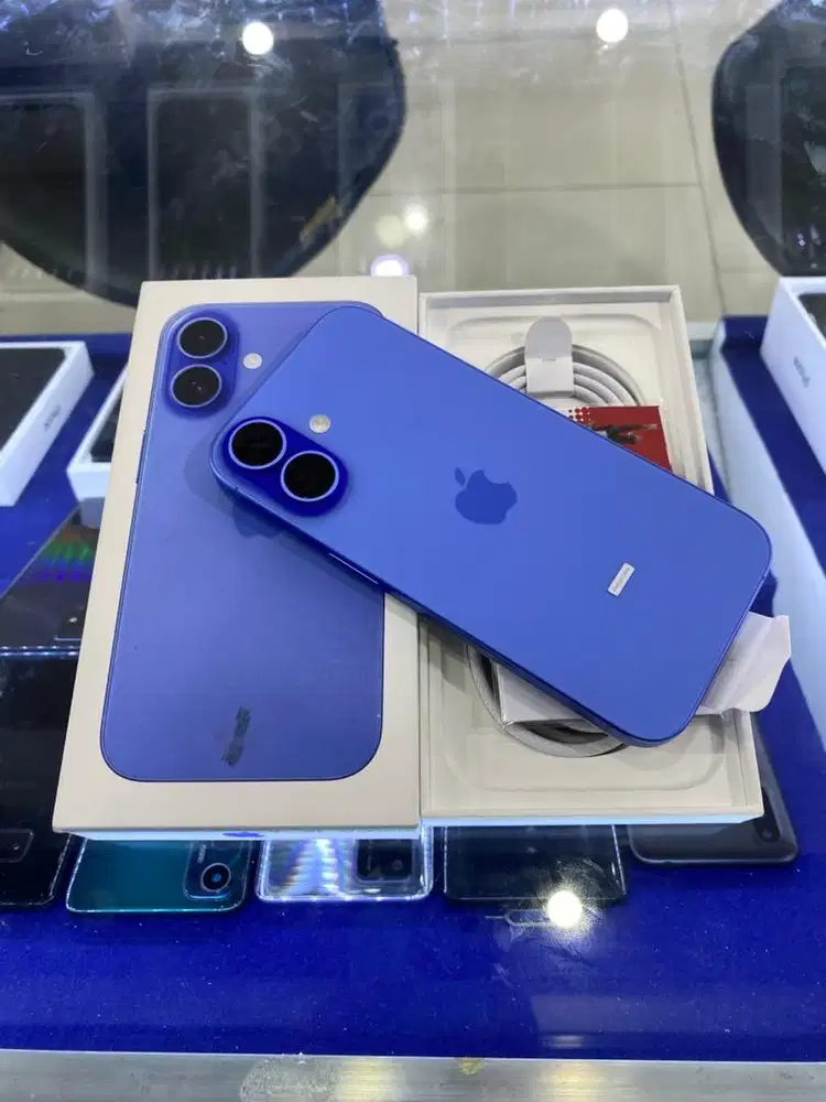 iPhone 16 128Gb Resmi iBox Mulus LikeNew Fullset Garansi On