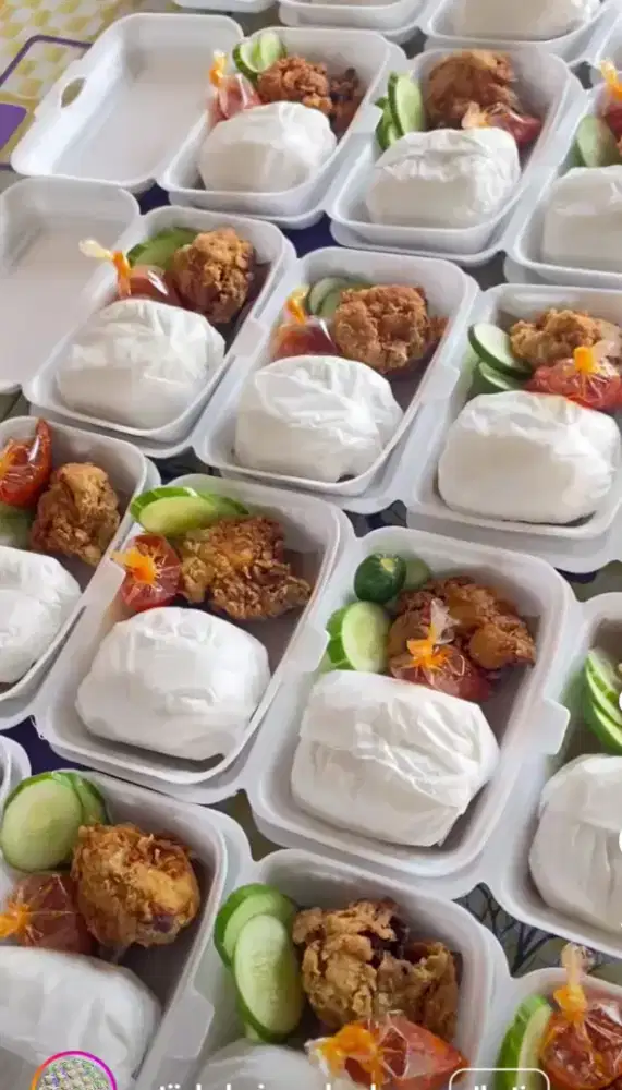 Terima pesanan nasi kotak untuk berbagai macam acara
